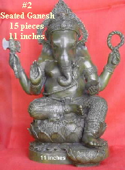#2
Seated Ganesh
15 pieces
11 inches